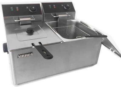 Професійна фритюрниця EF8+8 Airhot (CF)010240 фото