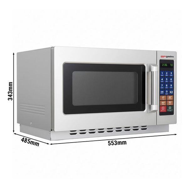 Профессиональная микроволновая печь MWM3414 GGM Gastro (BI)036220 фото