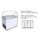 Морозильна вітрина для морозива VENUS 26 VETRINE CURVED ECONOMY Crystal (гнуте скло, без задніх дверей-запасника) (BQ)056361 фото 3