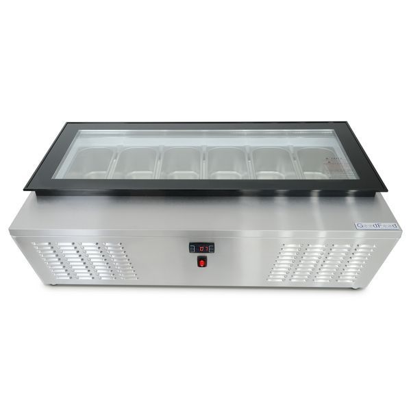 Витрина для мороженого RTD100F6 GoodFood (настольная) (BE)037458 фото