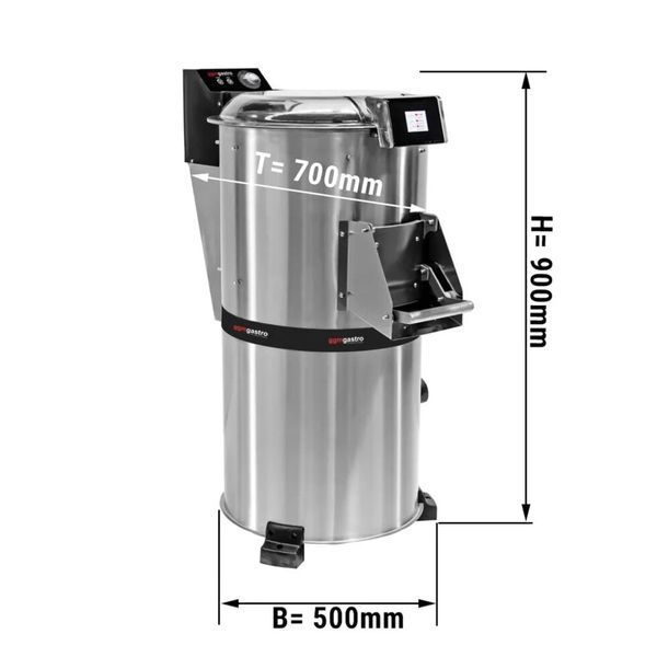 Промышленная картофелечистка KSE10F GGM GASTRO (с фильтром, 200 кг/ч) (BI)031941 фото
