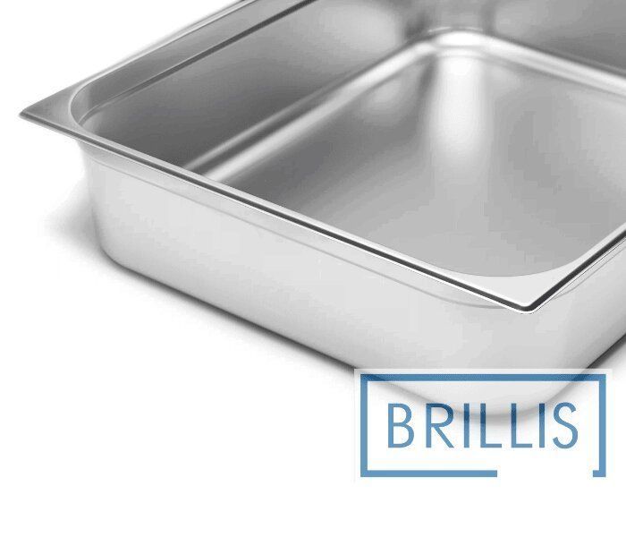 Гастроємність Brillis н/ж сталь GN 2/1-150 мм (650x530x150мм) (CB)035543 фото