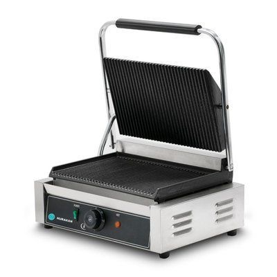 Гриль контактний HURAKAN HKN-PE34R (BX)052260 фото