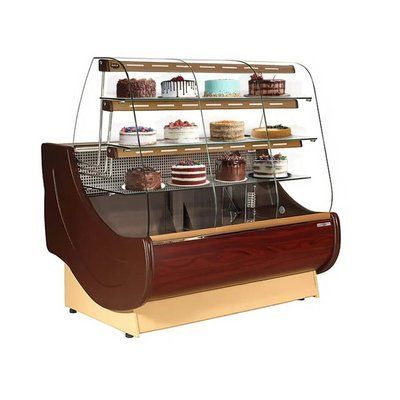 Кондитерська вітрина KUJ131 GGM Gastro (підлогова) (BI)031980 фото