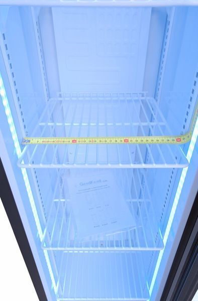 Холодильна шафа вузька BC160BW2LEDCOL GoodFood, чорно-біла (BE)035439 фото