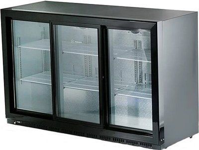 Барный холодильный шкаф HKN-DB335S Hurakan (фригобар) (BX)031672 фото