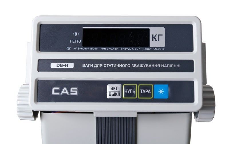 Весы напольные DB-H-60 CAS (товарные) (BA)030376 фото