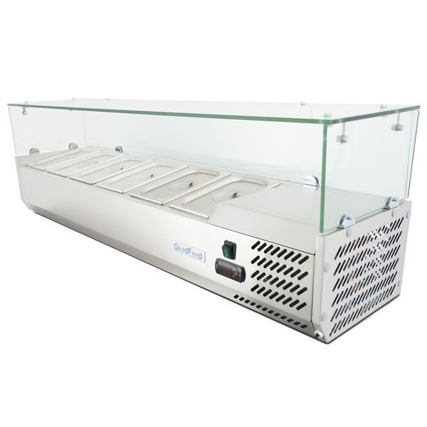 Витрина для топинга GF-VRX1500/380-H6C GoodFood (BE)035242 фото