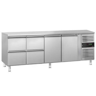 Холодильний стіл KTS227ND#2T#4S GGM Gastro (BI)008633 фото