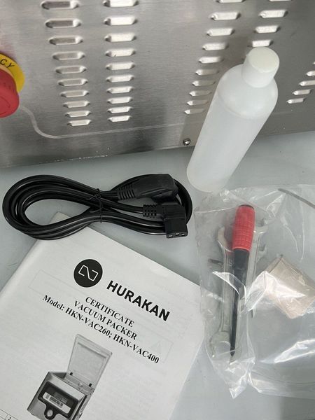 Вакуумний пакувальник Hurakan HKN-VAC400 (BX)030433 фото
