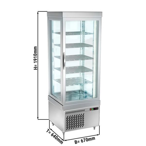 Кондитерська шафа PVT450 GGM Gastro (підлогова) 430л (BI)007821 фото