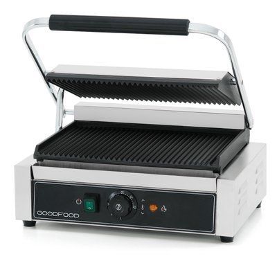 Професійний контактний гриль ECG11 BLACK GoodFood (притискний) (BE)041272 фото