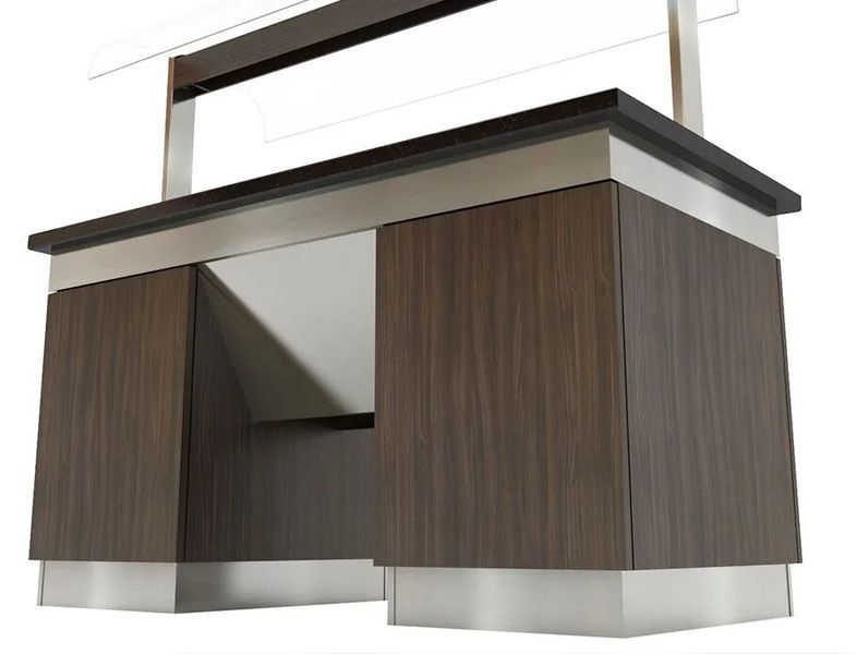 Салат-бар лінії роздачі KPIN119 GGM Gastro (4 х GN 1/1) (BI)007789 фото