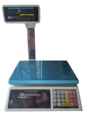 Весы торговые настольные ВТЕ-30Т2ДВ-Е-Н Центровес (CQ)000564 фото