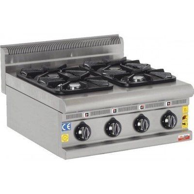 Професійна плита газова GO.663 Viber (з газ контролем) (CD)054956 фото
