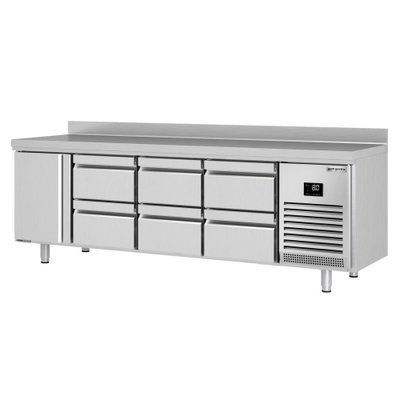 Холодильний стіл KTI257T1S1212 GGM Gastro (BI)008689 фото