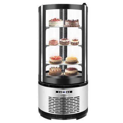 Кондитерська шафа-вітрина PVNR100R GGM Gastro 100л (BI)053368 фото