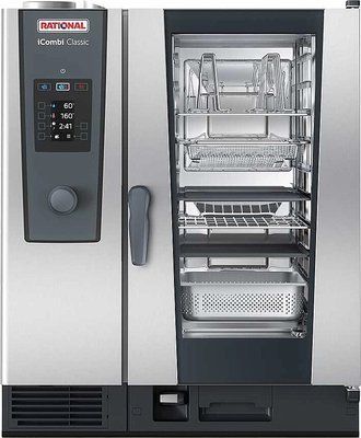 Пароконвектомат газовий iCombi Classic 10-1/1 Rational (DF)036257 фото