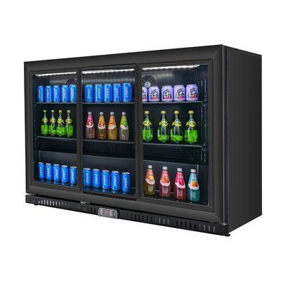 Барный холодильный шкаф HKN-DBB328S HURAKAN (фригобар) (BX)037760 фото