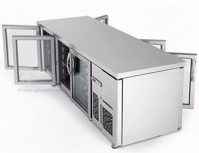 Холодильний стіл барний BGI228GB GGM Gastro (BI)008724 фото
