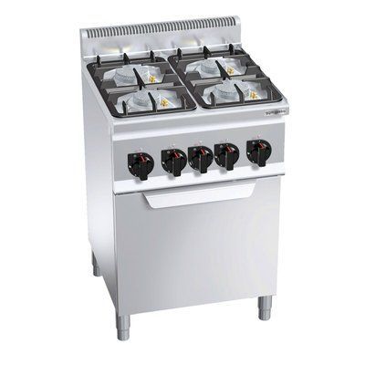 Професійна плита газова GHB669P+EB3U GGM GASTRO (BI)041531 фото