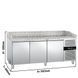 Стол для пиццы POS208ND GGM Gastro (BI)052930 фото 2