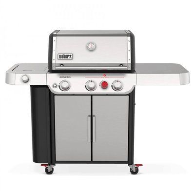 Гриль газовый Genesis S-335 Weber (35400075) крышка нерж сталь (AV)031269 фото